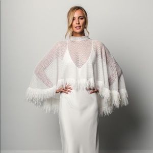 Pierre Cape - Grace Loves Lace Wedding/Formal XS-M
